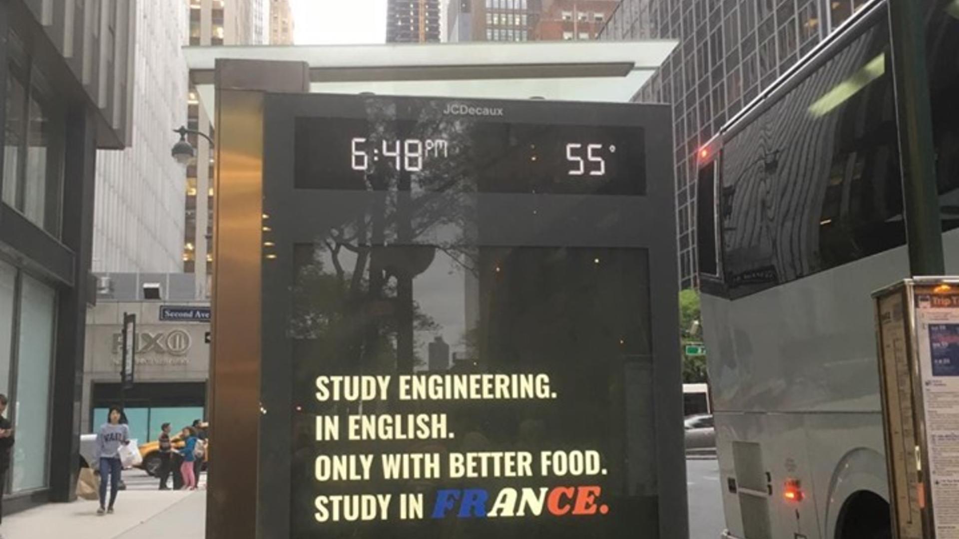 Study engineering in English - paralax